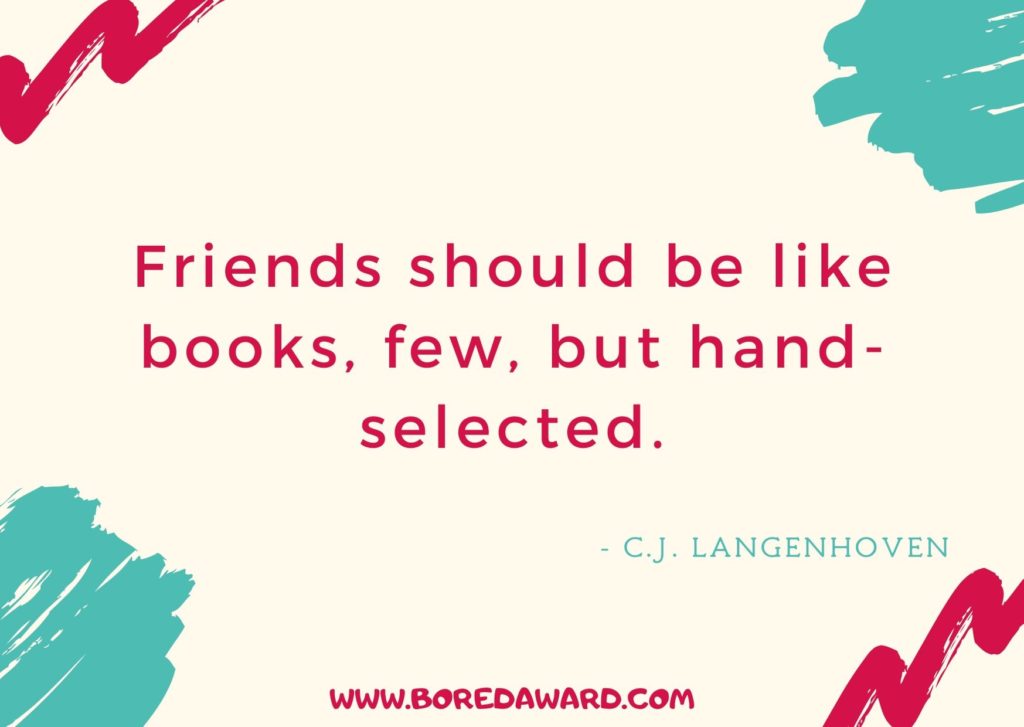 Quote on friendship from C.J. Langenhoven