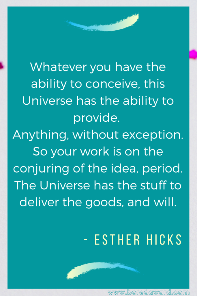 Esther Hicks Quote (image)